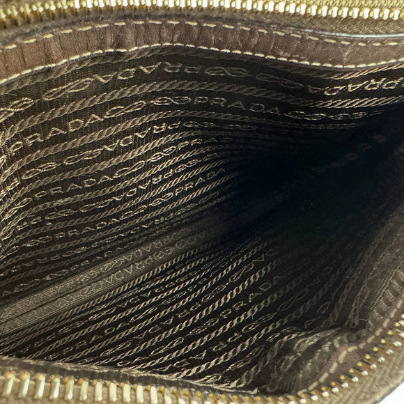 PRADA Brown Leather Shoulder Bag main image 5